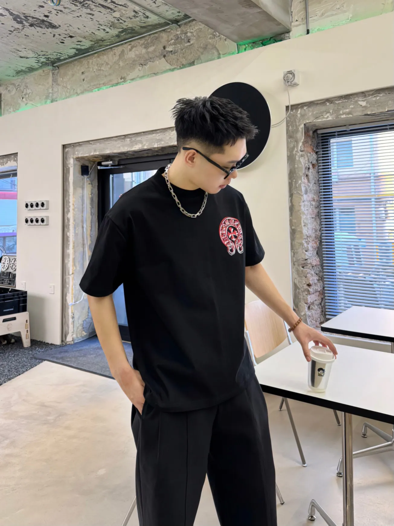 ch 2024 New Arrival t Same Style T S M L XL XXL Black White